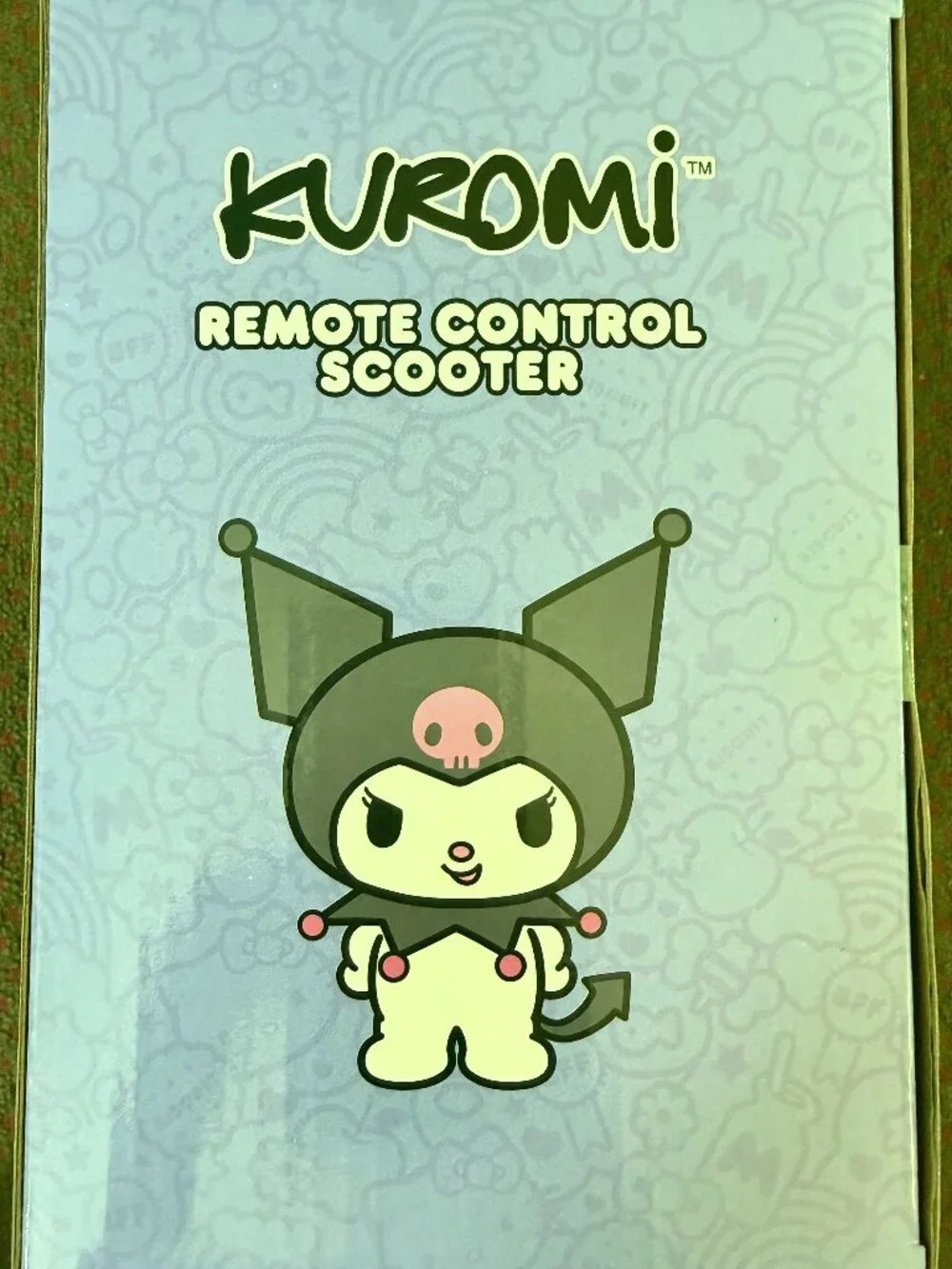 Kuromi Remote Control Scooter Sanrio Hello Kitty Friends RC Toy NEW Sealed Box